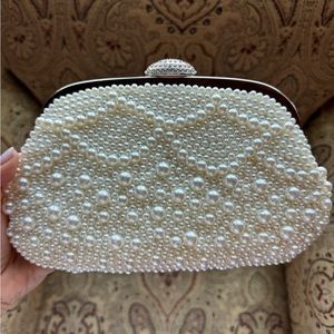 Ivory Pearl Clutch